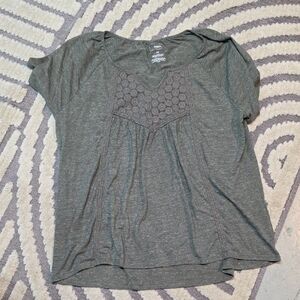 Gray Women's Top